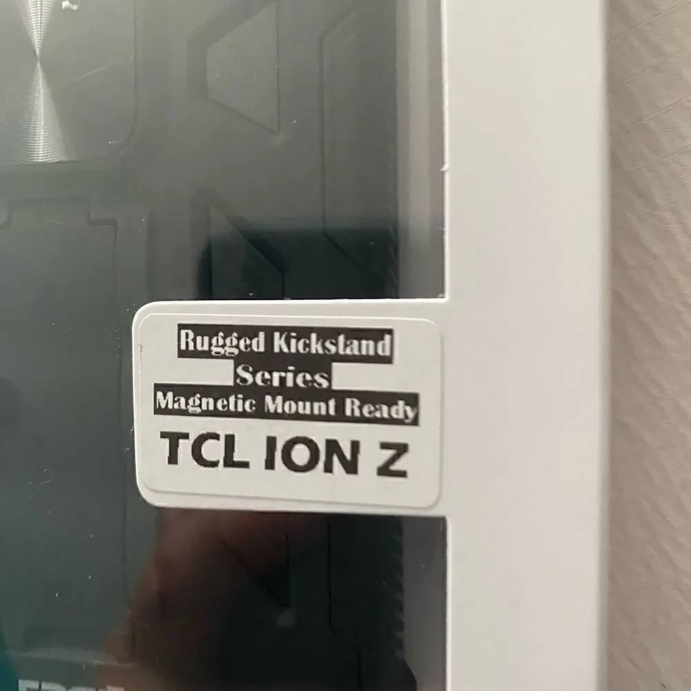 EDGE TCL ION Z Phone Case NEW! Black